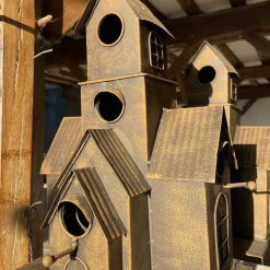 LA GRANDE PRAIRIE - Grand nichoir oiseaux maison à planter 166x20x28cm