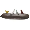 LA GRANDE PRAIRIE - Mangeoire arc en ciel gourmand 25x11x6cm