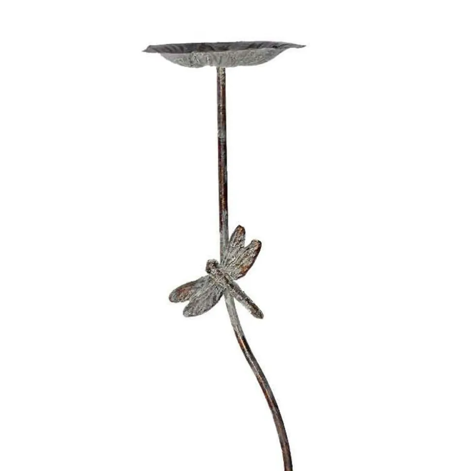 LA GRANDE PRAIRIE - Mangeoire oiseaux déco libellule 14x105cm