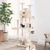 MAISON EXCLUSIVE - Arbre à chat avec griffoirs en sisal crème 191 cm