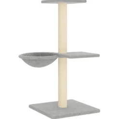 MAISON EXCLUSIVE - Arbre à chat avec griffoirs en sisal gris clair 72 cm
