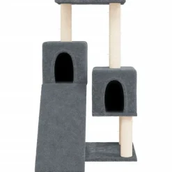 MAISON EXCLUSIVE - Arbre à chat avec griffoirs en sisal gris foncé 82 cm