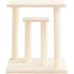 MAISON EXCLUSIVE - Arbres à chat avec plates-formes crème 50 cm