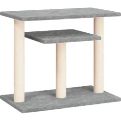MAISON EXCLUSIVE - Arbres à chat avec plates-formes gris clair 62,5 cm