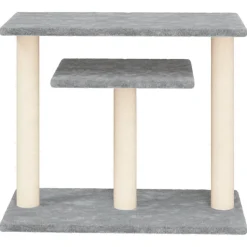 MAISON EXCLUSIVE - Arbres à chat avec plates-formes gris clair 62,5 cm