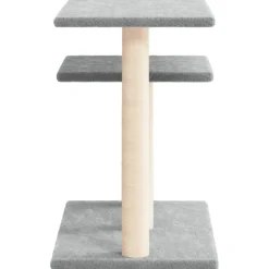 MAISON EXCLUSIVE - Arbres à chat avec plates-formes gris clair 62,5 cm