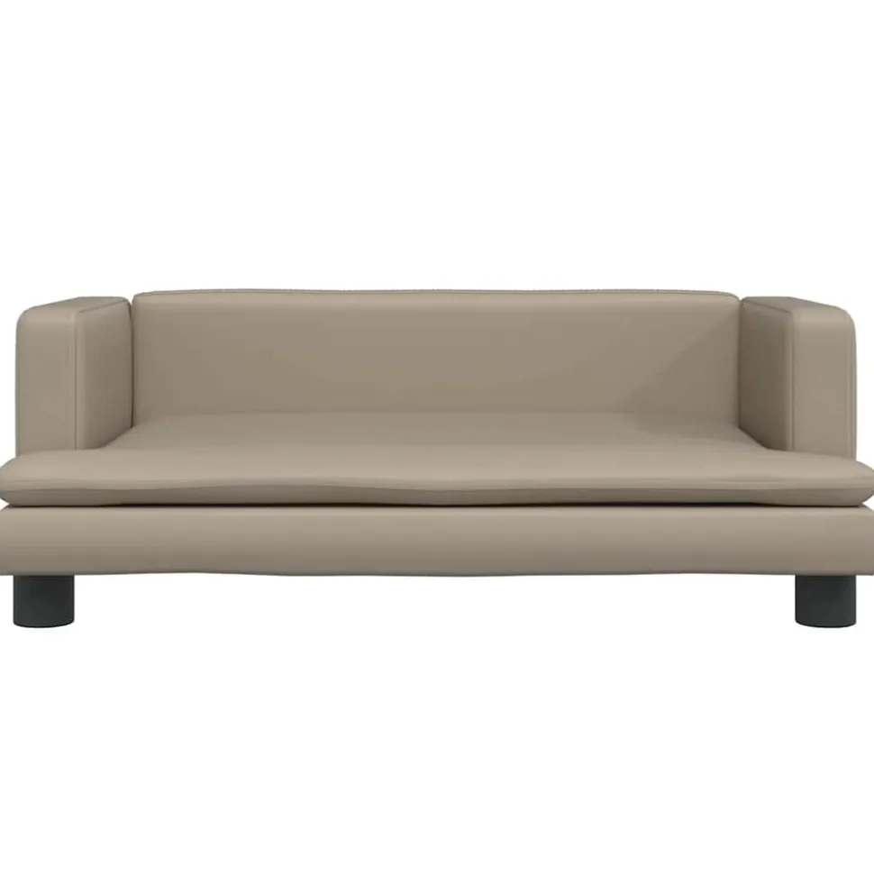 MAISON EXCLUSIVE - Lit pour chien cappuccino 80x45x30 cm similicuir