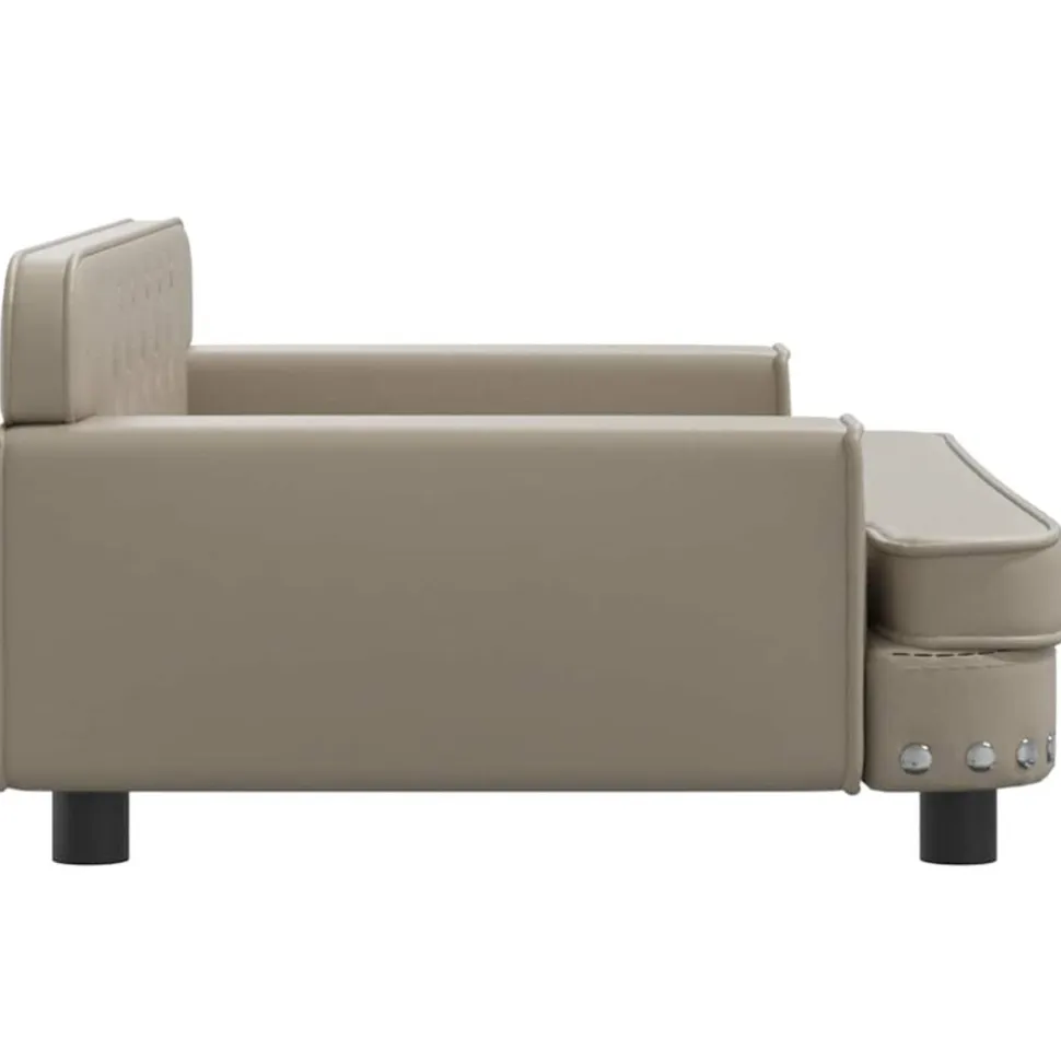 MAISON EXCLUSIVE - Lit pour chien cappuccino 90x53x30 cm similicuir