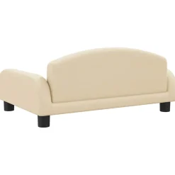 MAISON EXCLUSIVE - Lit pour chien crème 70x45x30 cm tissu