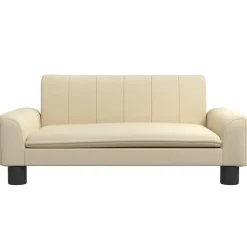 MAISON EXCLUSIVE - Lit pour chien crème 70x45x30 cm tissu