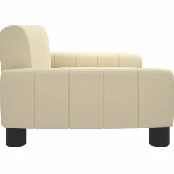 MAISON EXCLUSIVE - Lit pour chien crème 70x45x30 cm tissu