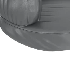 MAISON EXCLUSIVE - Lit pour chien ergonomique mousse gris 75x53 cm similicuir