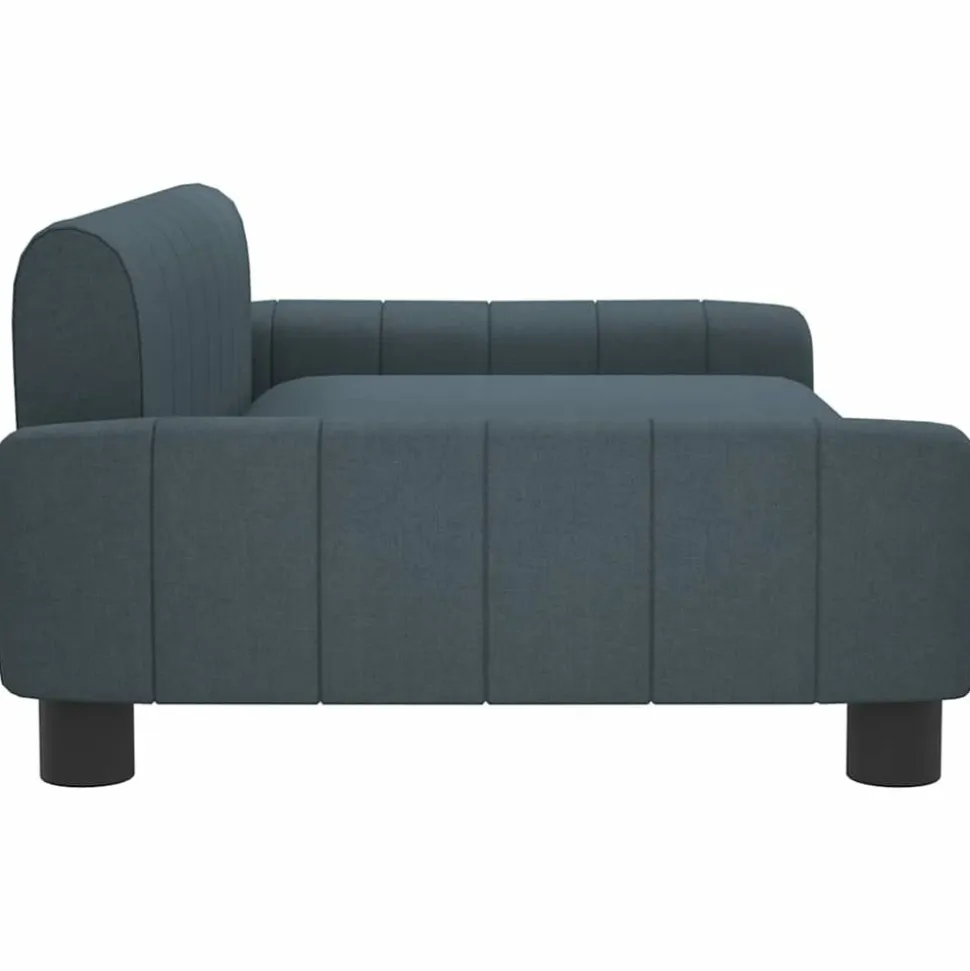 MAISON EXCLUSIVE - Lit pour chien gris foncé 90x53x30 cm tissu