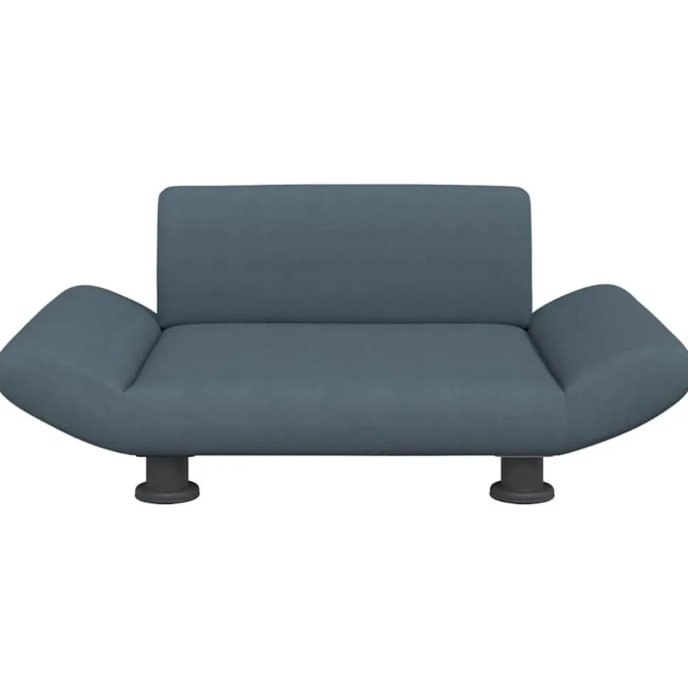 MAISON EXCLUSIVE - Lit pour chien gris foncé 70x45x28 cm tissu