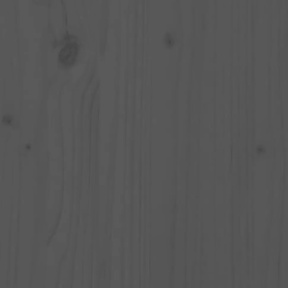 MAISON EXCLUSIVE - Lit pour chien gris 65,5x50,5x28 cm bois de pin solide