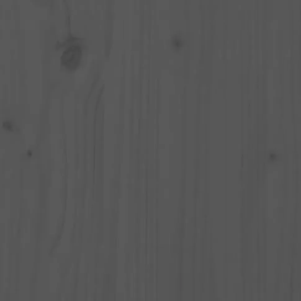 MAISON EXCLUSIVE - Lit pour chien gris 81x60x70 cm bois de pin solide