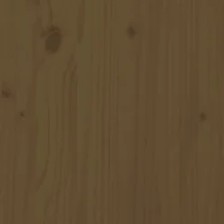 MAISON EXCLUSIVE - Lit pour chien marron miel 95,5x73,5x90 cm bois de pin solide