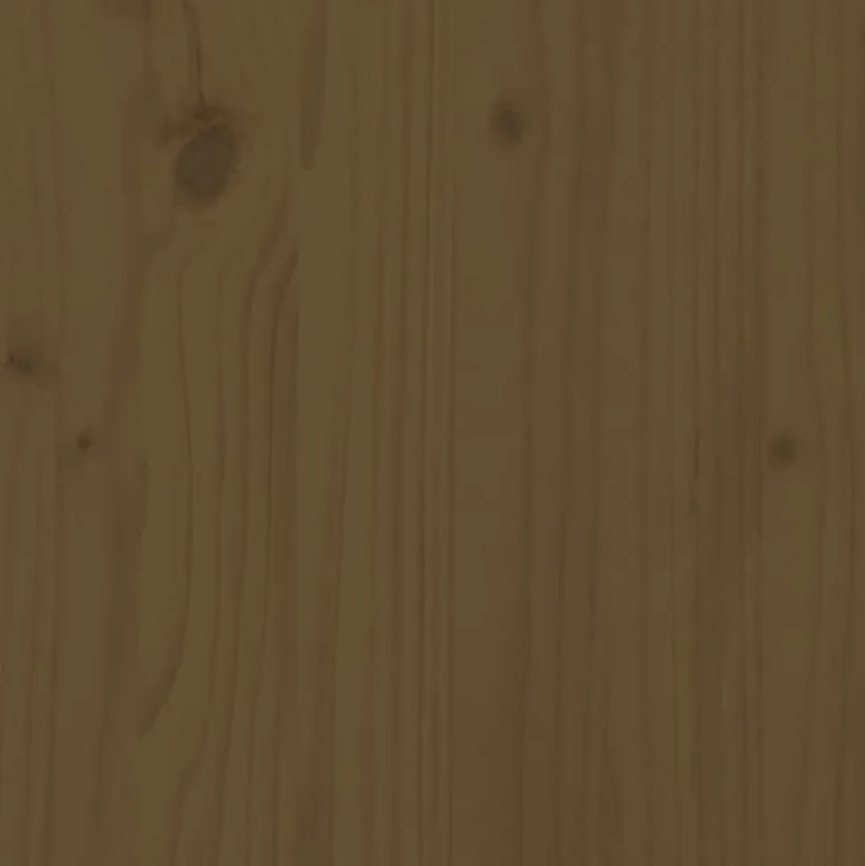 MAISON EXCLUSIVE - Lit pour chien marron miel 95,5x73,5x90 cm bois de pin solide