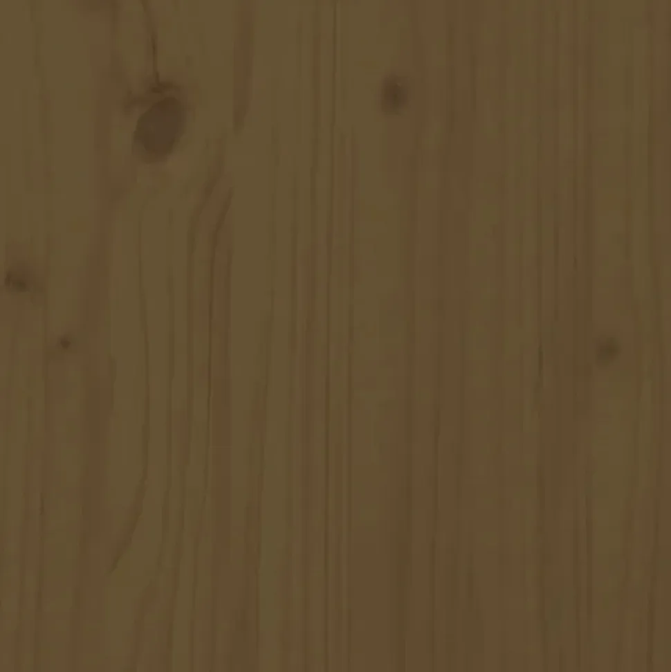 MAISON EXCLUSIVE - Lit pour chien marron miel 111x80x100 cm bois de pin solide