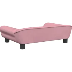 MAISON EXCLUSIVE - Lit pour chien rose 70x48x22 cm velours