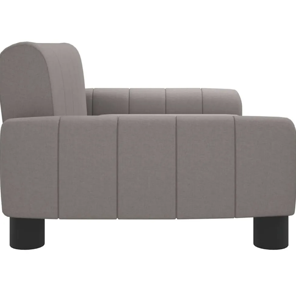 MAISON EXCLUSIVE - Lit pour chien taupe 70x45x30 cm tissu