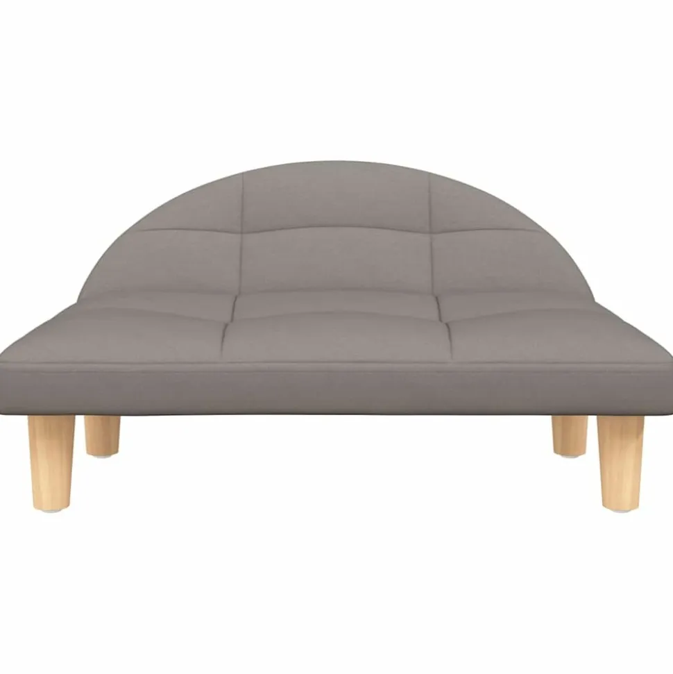 MAISON EXCLUSIVE - Lit pour chien taupe 70x52x30 cm tissu