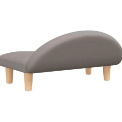 MAISON EXCLUSIVE - Lit pour chien taupe 70x52x30 cm tissu