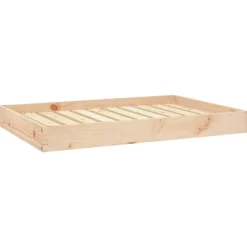 MAISON EXCLUSIVE - Lit pour chien 91,5x64x9 cm bois de pin solide
