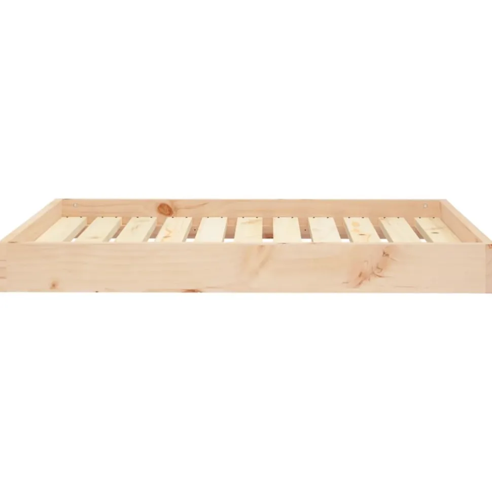 MAISON EXCLUSIVE - Lit pour chien 91,5x64x9 cm bois de pin solide