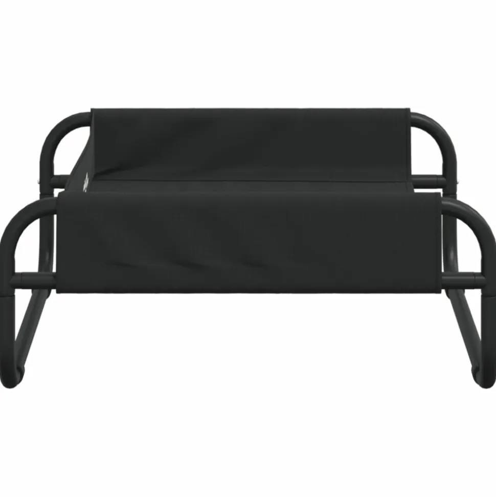 MAISON EXCLUSIVE - Lit surélevé pour chien anthracite tissu oxford et acier