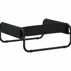 MAISON EXCLUSIVE - Lit surélevé pour chien anthracite tissu oxford et acier