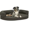 MAISON EXCLUSIVE - Matelas de lit ergonomique pour chien 75x53 cm aspect de lin
