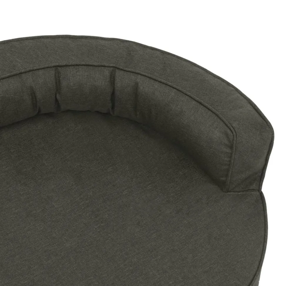 MAISON EXCLUSIVE - Matelas de lit ergonomique pour chien 75x53 cm aspect de lin