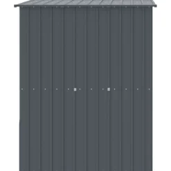 MAISON EXCLUSIVE - Niche pour chien avec toit anthracite acier galvanisé