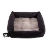 MARTIN SELLIER - Corbeille Damier Doudouzen pour chien, coloris marron - T.40