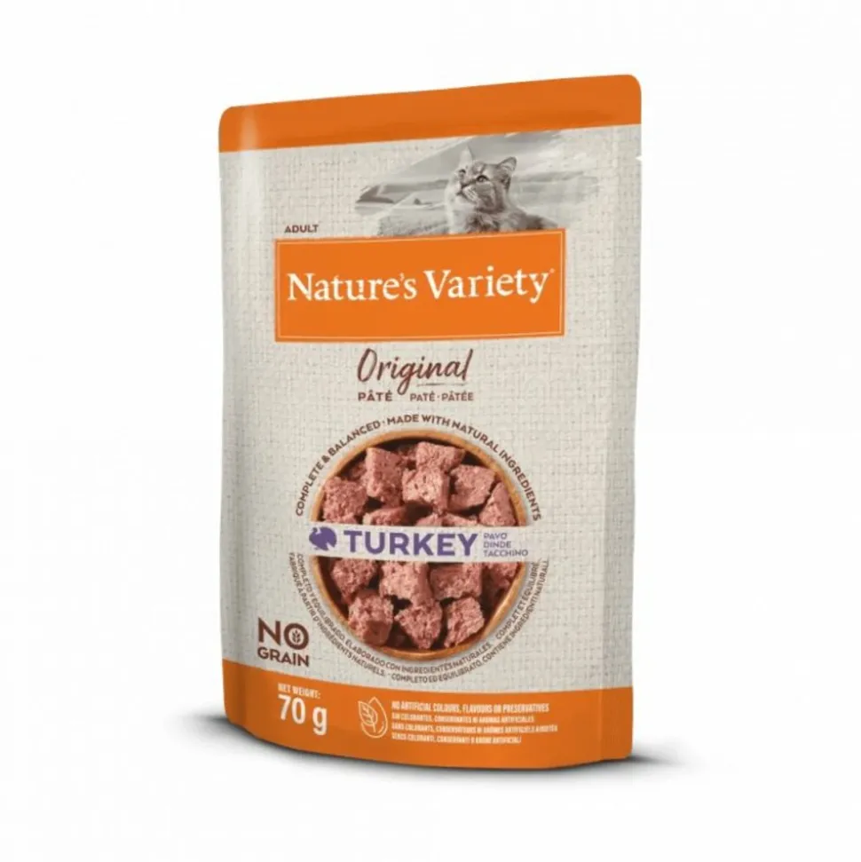 NATURE'S VARIETY - Patee chat - original dinde - nature's variety 70 g