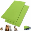 NEO SOLVO - Lot de 2 - tapis pour cochon d'inde et lapin en polaire 140 x 70 cm - polaire absorbant, lavable en machine, economique