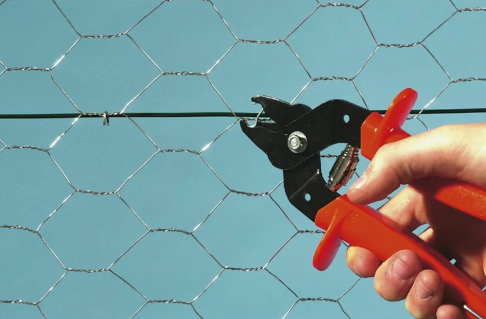 NORTENE - Grillage métallique triple torsion "galvanex 25" - 1 x 10 m/25 x 0,8 mm