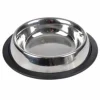 PARIS PRIX - Gamelle pour chien & chat "antidérapante" 15cm argent