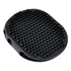 PARIS PRIX - Gant de brossage pour chien & chat "2 faces" 15cm gris