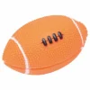 PARIS PRIX - Jouet pour chien "balle de rugby" 11cm orange