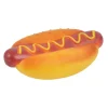 PARIS PRIX - Jouet pour chien "hot dog" 15cm orange