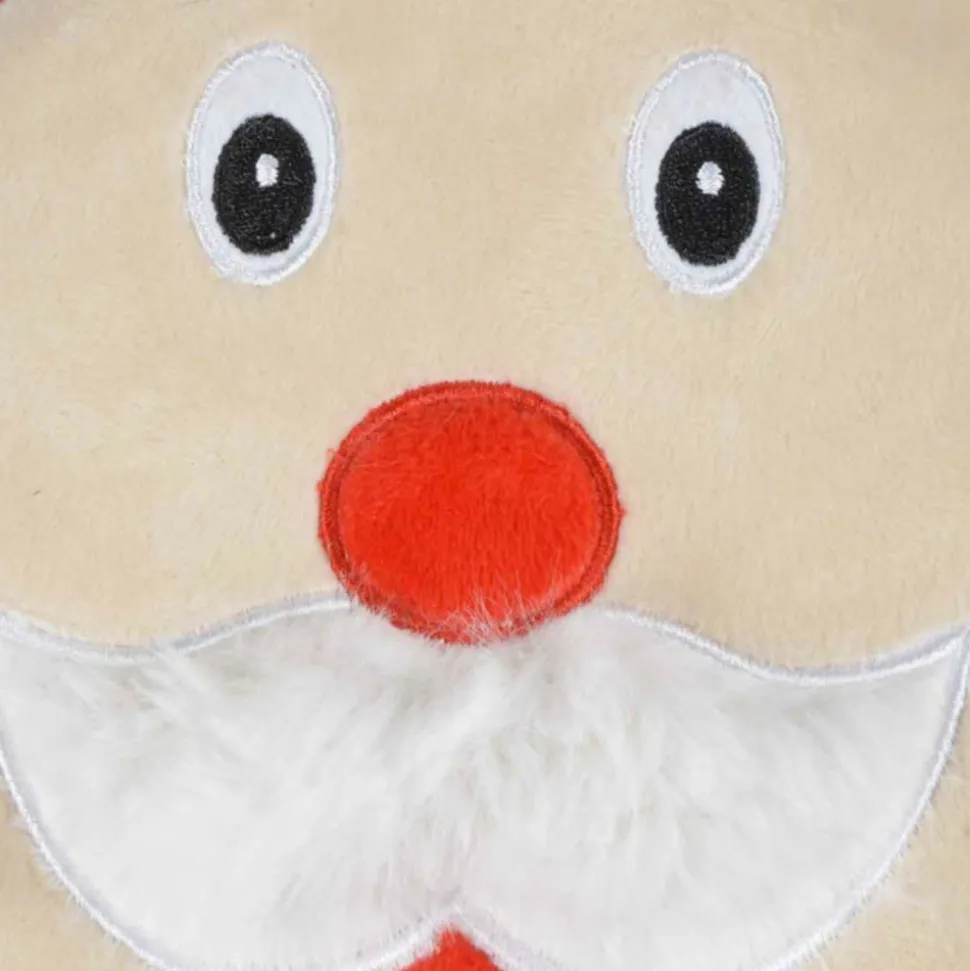 PARIS PRIX - Jouet pour chien sonore "père noël" 20cm blanc