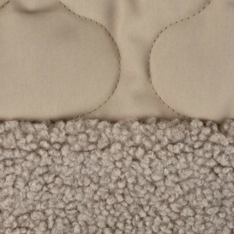 PARIS PRIX - Manteau matelassé pour chien "teddy" 30cm beige