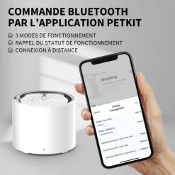 PETKIT - Eversweet pro 3 uvc fontaine à eau connectée pour animaux 1.8l