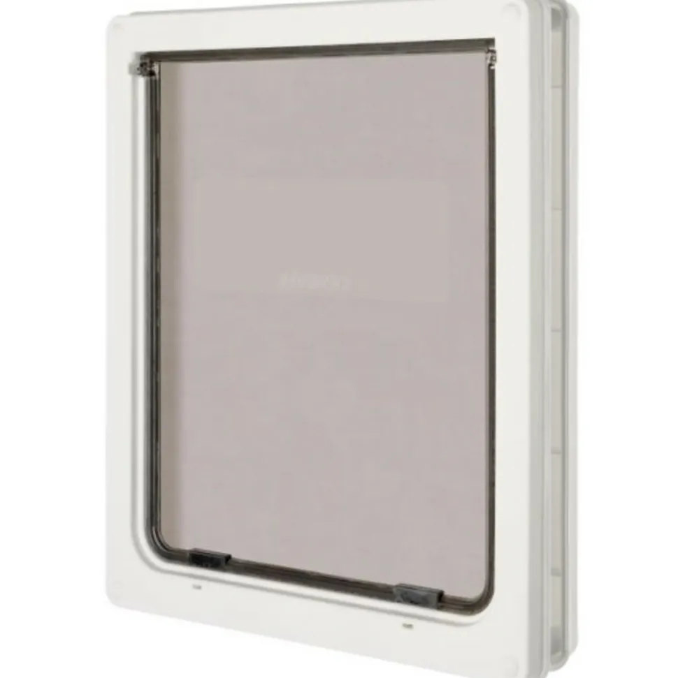 PETMATE - Chatiere 2 voies dog mate xl - 36x44 cm - blanc - pour chien