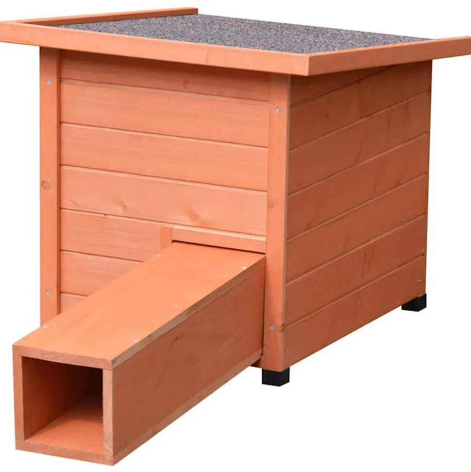 @PET - @pet maison hérisson xl 53x65x52cm bois marron