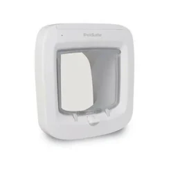 PETSAFE - - chatiere a puce électronique ppa19-16145, chatiere a piles, verrouillage a 4 positions - 22 x 23.9 cm installation fac