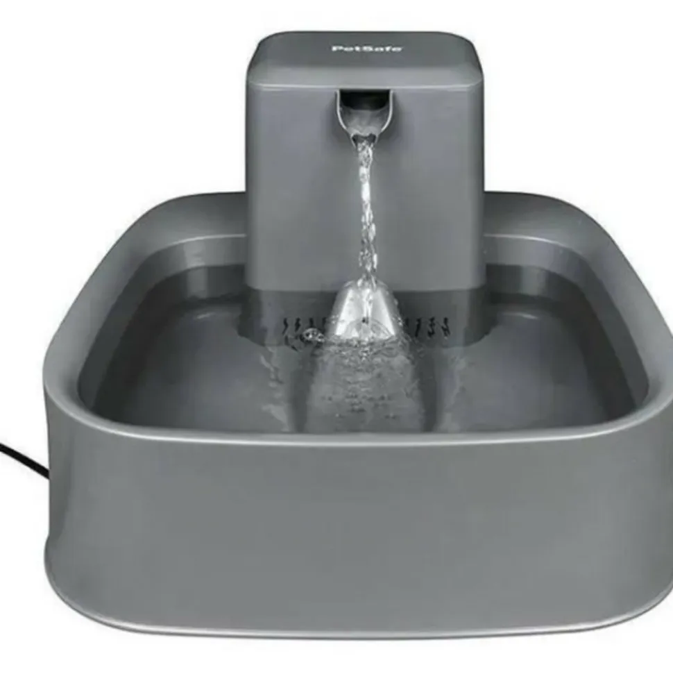 PETSAFE - - fontaine drinkwell 7,5 litres pour grandes races de chiens/plusieurs animaux de compagnie, facile a nettoyer et