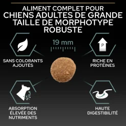 PROPLAN - Croquettes chien adulte à l'agneau digestion difficile - 14 kg